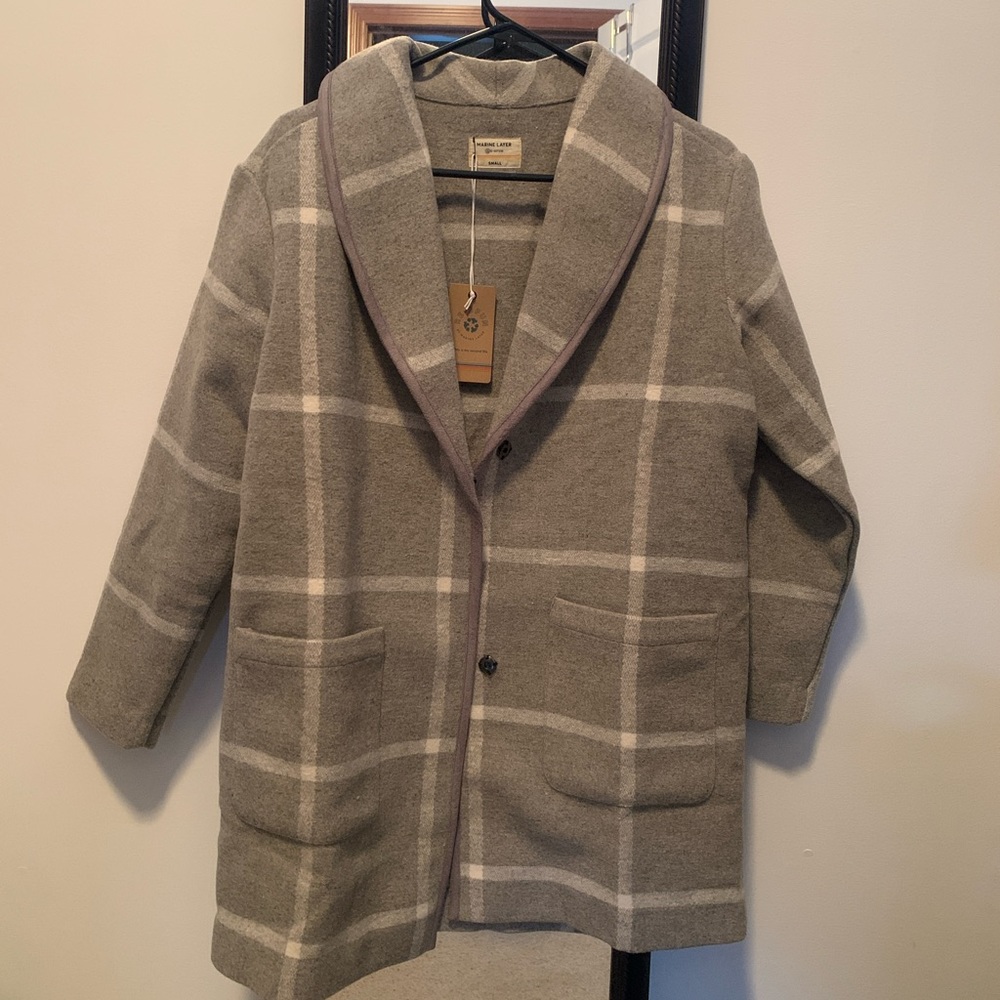 Marine Layer Liverpool Shawl Collar Coatigan